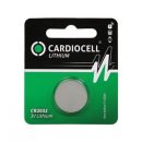 Cardiocell CR2032 3V Lithium 210mAh in 1er-Blister Batterie