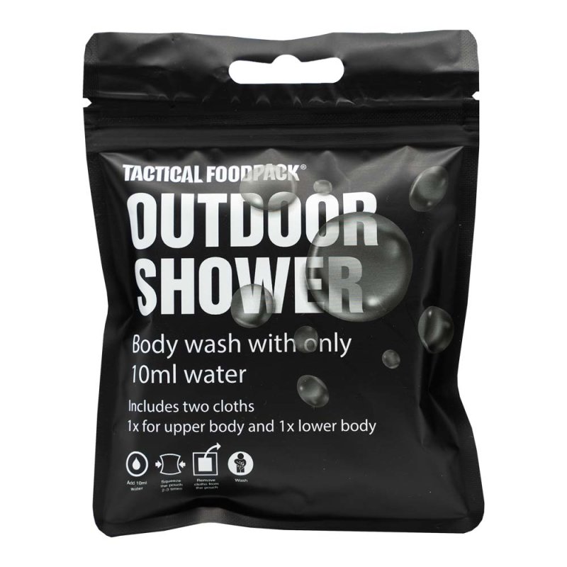 Tactical Foodpack Outdoor Shower Hygiene Dusche