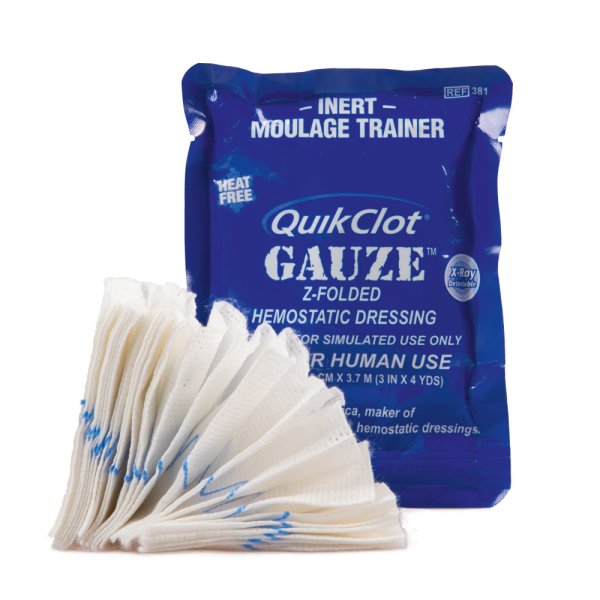 QuikClot Combat Gauze Control Training