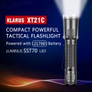 Klarus XT21C Einsatzlampe Taschenlampe