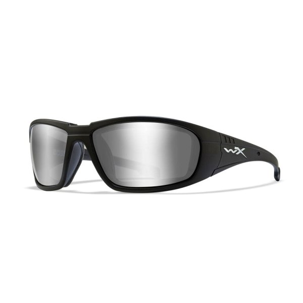 Wiley X Boss Dark Silver Taktische Sonnenbrille