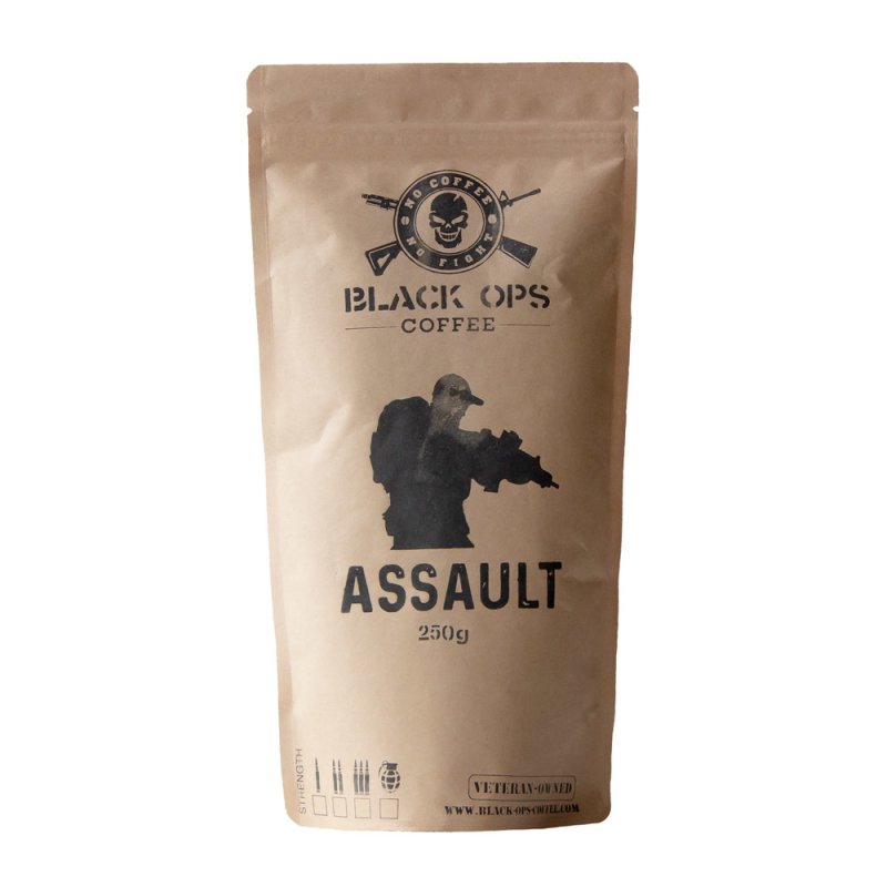 BLACK OPS COFFEE Assault Röstkaffee 250g