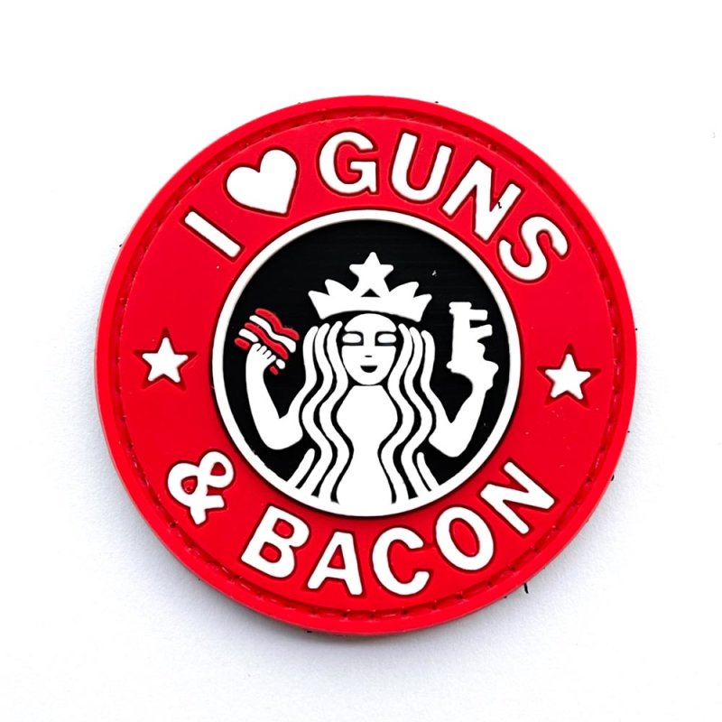 I Love Guns and Bacon Patch Rot