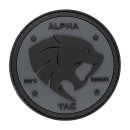 Alpha Tac Black PVC Patch