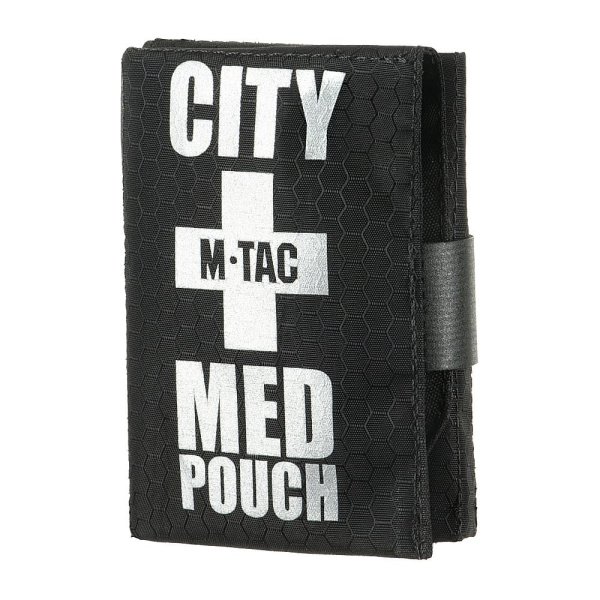 M-Tac City Med Tasche Hex Black