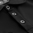 M-Tac Poloshirt - Taktisches Langarm Shirt Schwarz XS