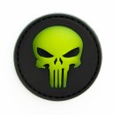 Green Punisher Round PVC Patch