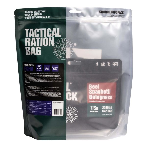 Tactical Foodpack Ration Echo 346g 1x Mahlzeit