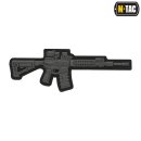 M-Tac 3D PVC Patch AR-15 Dark Grey