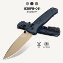 Benchmade 535FE-05 Bugout Crater Blue Grivory Messer
