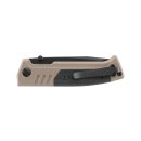 Walther PDP Tanto Messer Serrated Edge FDE